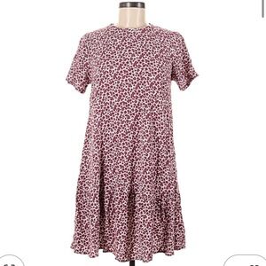 LOFT Floral Flounce Swing Dress!